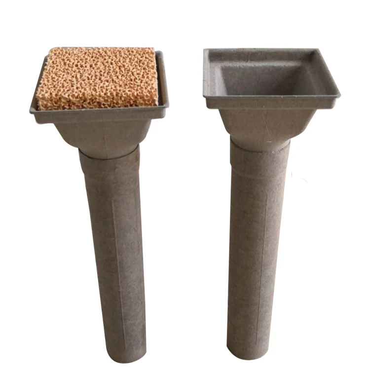 Factory Price Light Ceramic Foam Filter Box for Iron Casting