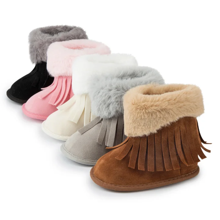 Toddler  Warm boots Infant Outdoor walks Shoes Baby winter snow boots