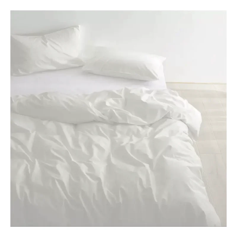 Textile factory wholesale 100 polyester material white fabric for bedding sheet