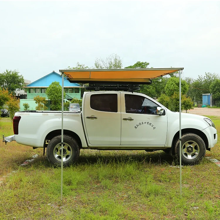 200x200x200cm Retractable roof side awning 4x4 4wd camping foldable car canopy