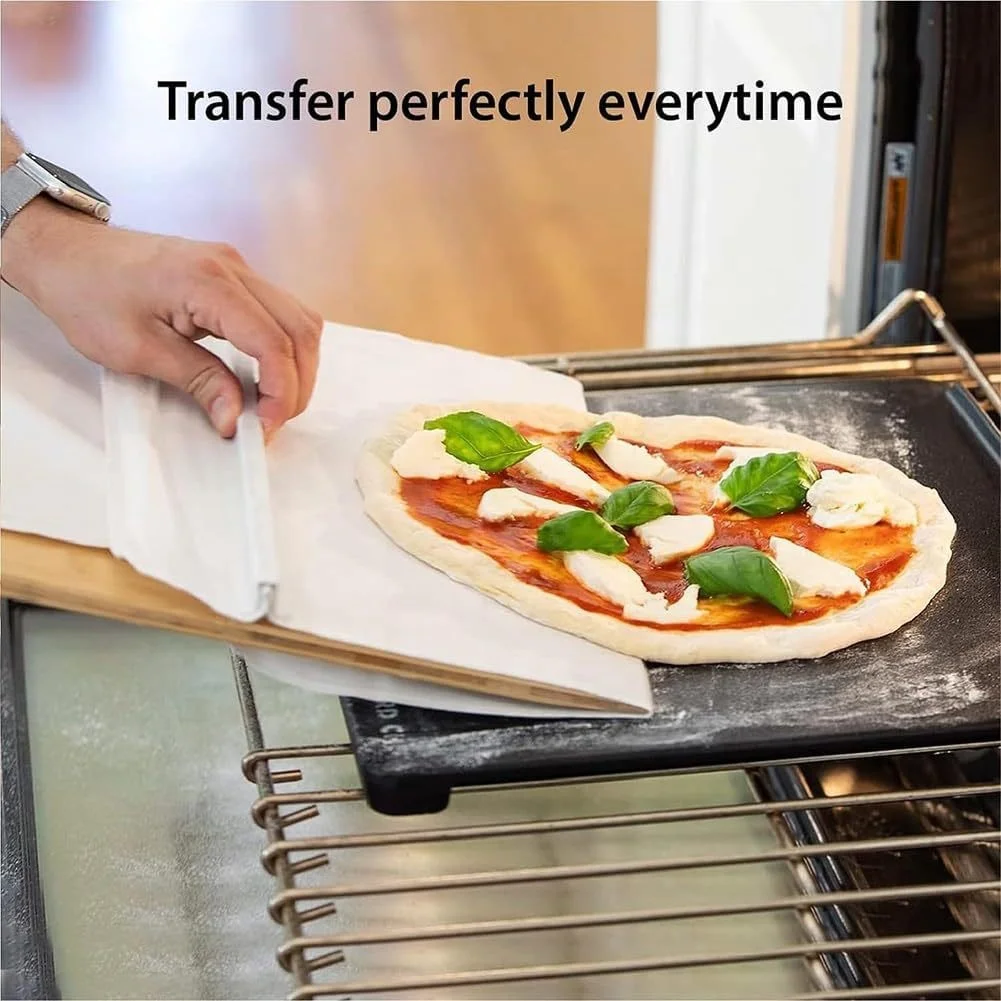 Home and Kitchen 2024 New Arrivals Sliding Pizza Shovel Non-stick Pizza Peel
