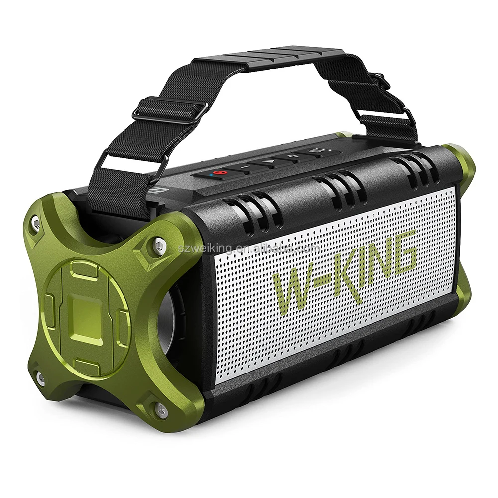 W-KING D8 прямые поставки 50 Вт беспроводной портативный водонепроницаемый Bluetooth динамик для использования вне помещений