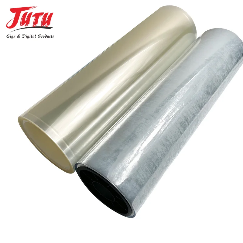 Excellent 5 layer Coating Strong Ink Absorption 60cm PET DTF Film Roll Heat Transfer Film