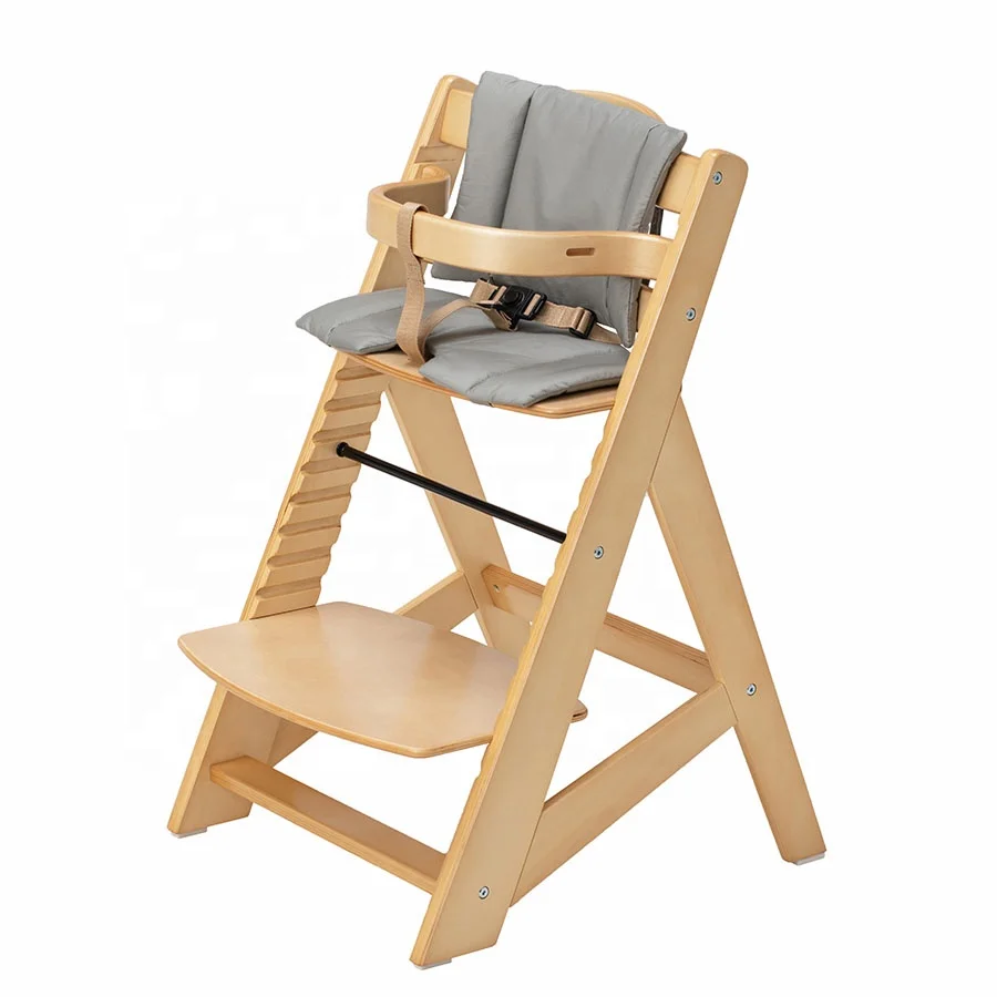 Hotsale Durable Wooden High Chair for Baby Contemporary Panel Kids Party Chair for Dining and Kitchen Wholesale Accessible