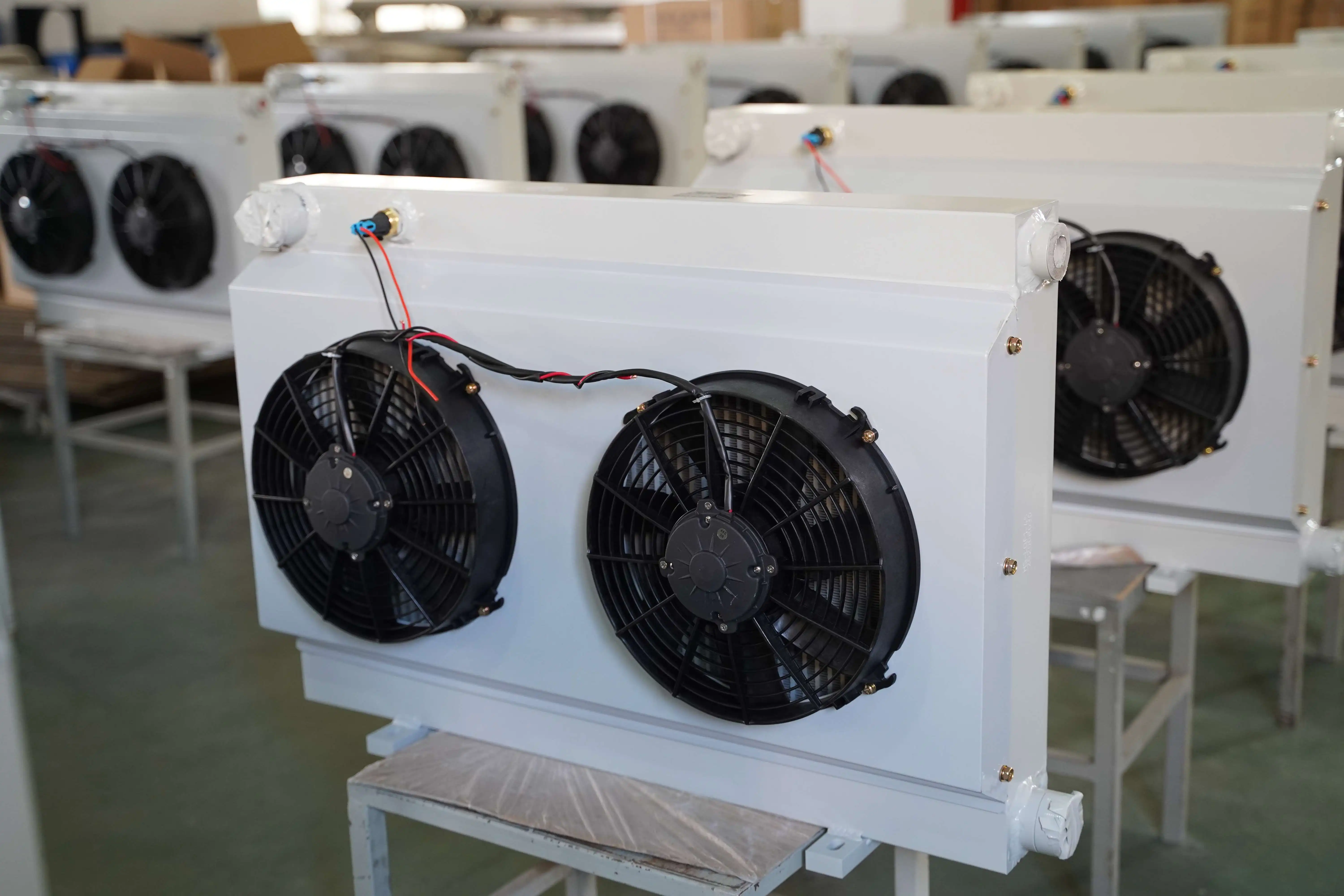 China Manufacturer CNC Machine Hydraulic Part Air Cooler Heat Exchange Equipment