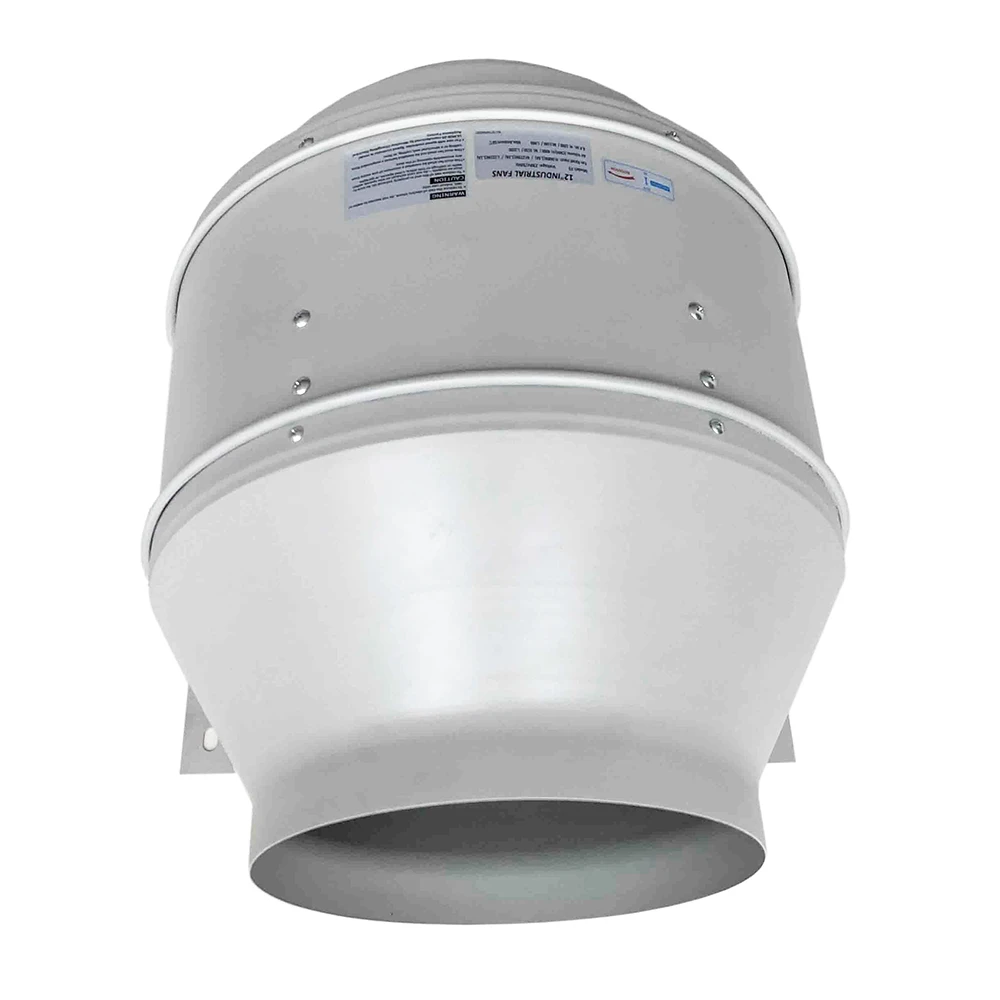 Industry 12inch Inline Duct Ventilation Fan 4000m3/H Duct Exhaust Blower Centrifugal Fan Turbine Fan For Grow Tent Low Noise