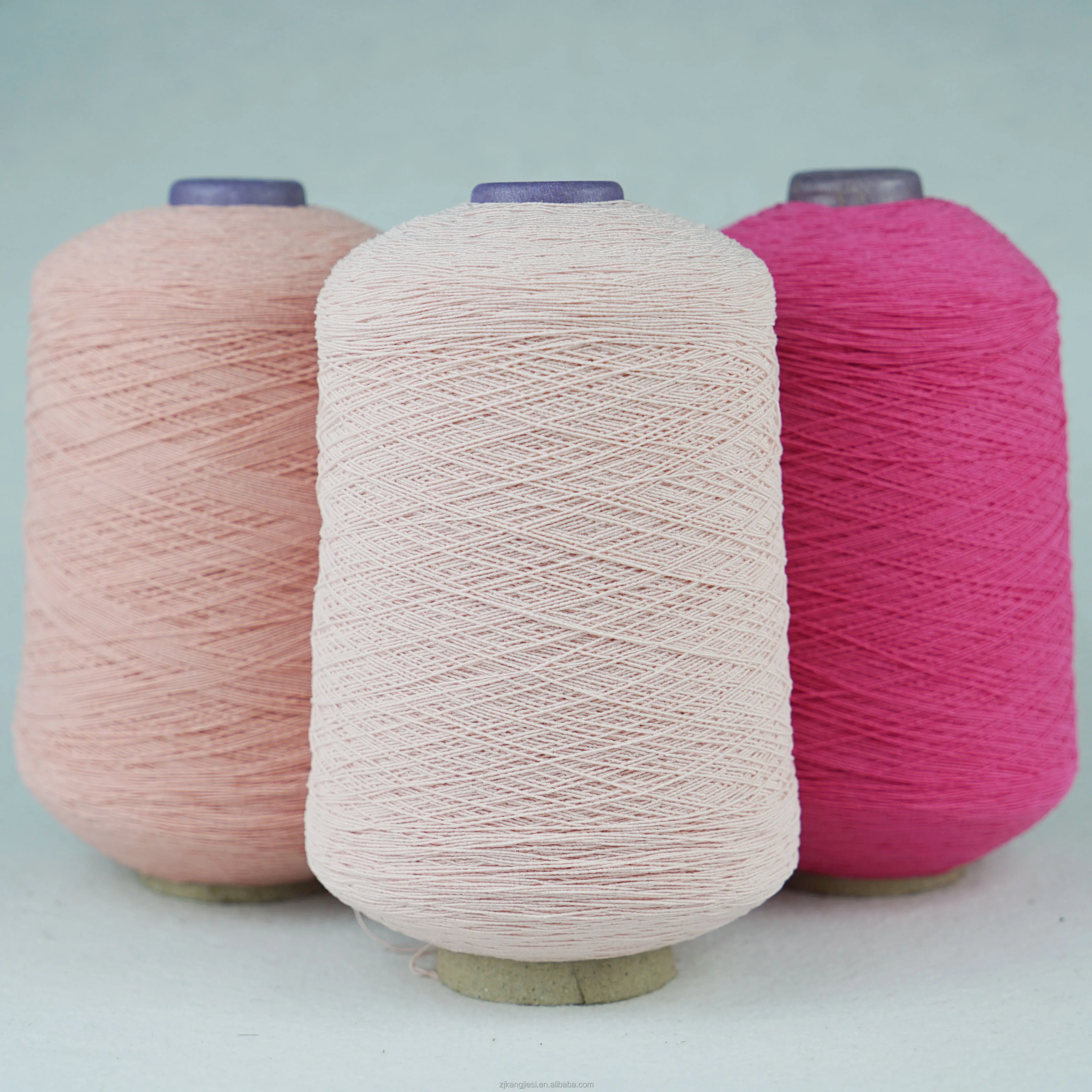 High Strength Nylon Rubber Covered Thread 90# 100# Core Spun Yarn Recycled Dyed Sewing Socks Knitting Machine Hot Selling Europe