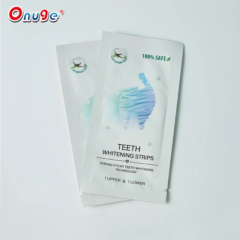 2 Weeks Treatment Hydrogen Peroxide Teeth Strip Tooth Cleaner Strips Dry 6HP Teeth Whitening Strips