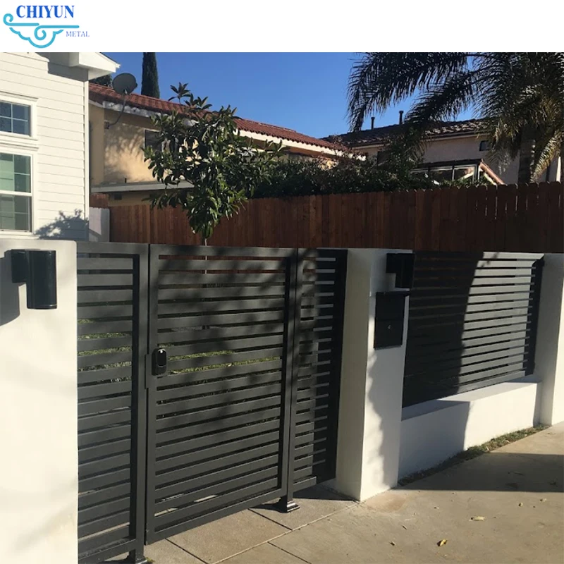Factory Directly Supply Country High Quality Aluminum Ornaments Fence Panels Metal Fence Material Outdoor Fence