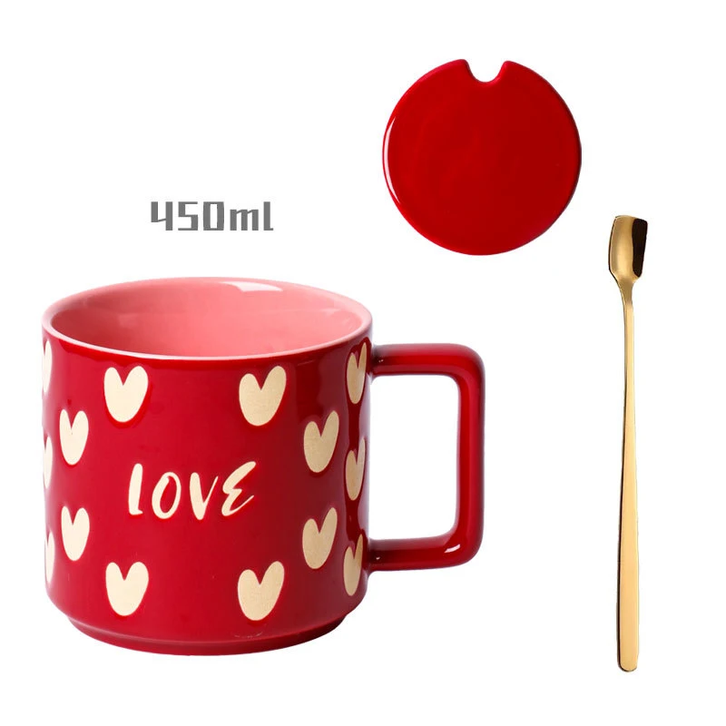 Американские игральные карты Волшебная Милая чашка кофе логотип керамическая чашка с крышкой кофе