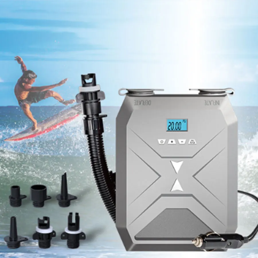 2023 надувной насос с двойным действием 12 В 20 фунтов на квадратный дюйм