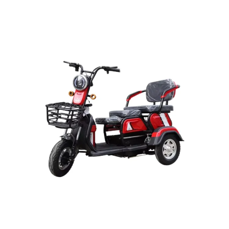 New OEM Three wheel electric motorcycle 48V/60V Tuk Tuk Electric Tricycle for Adult