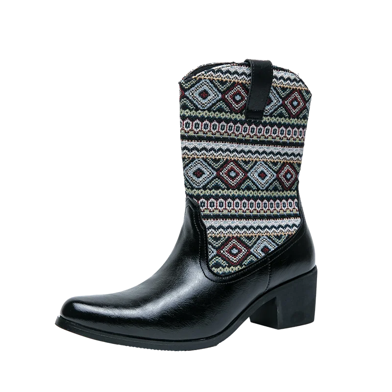Genuine Cowhide Leather Chukka Boots Autumn Fashion Trend Shoes for Spring