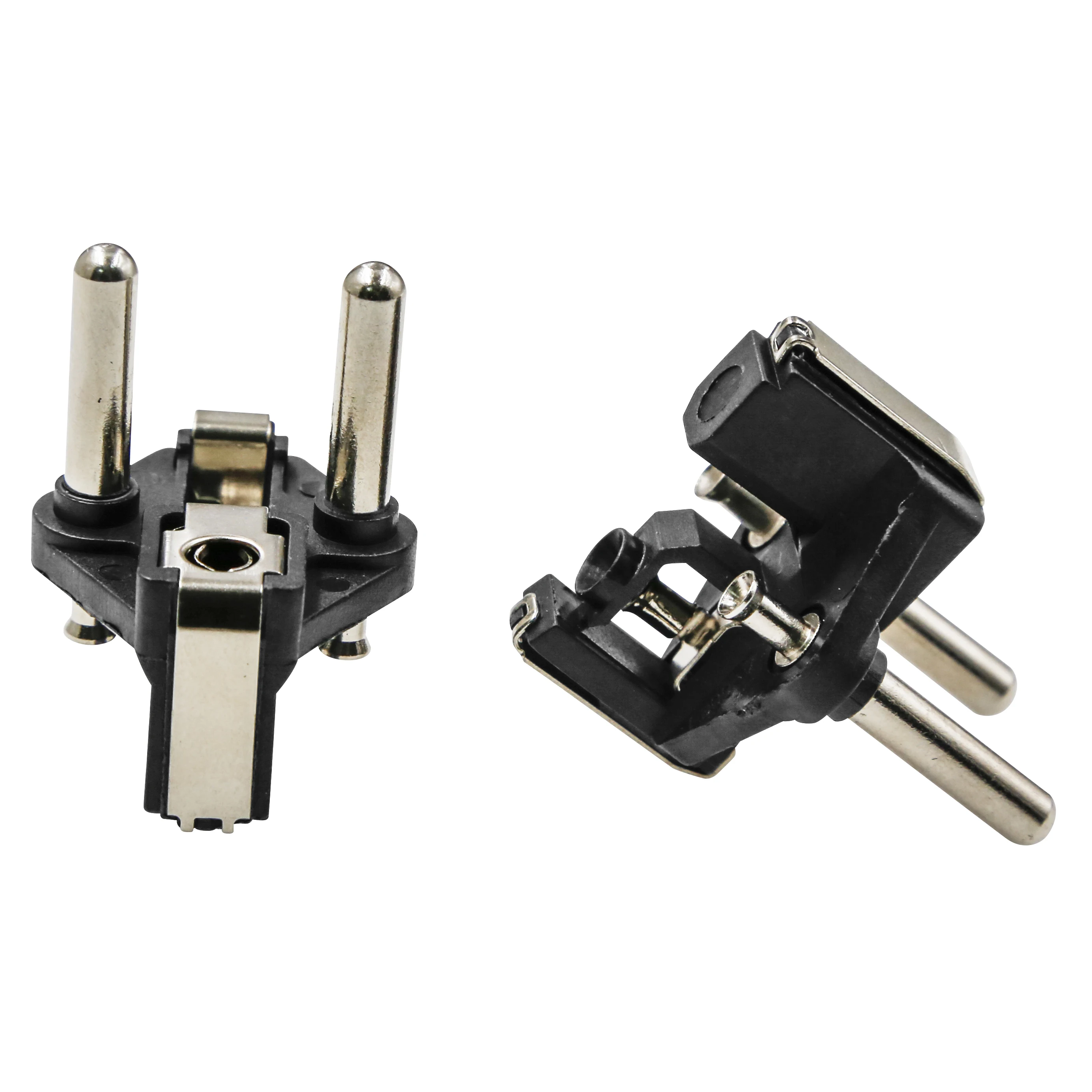 
french plug insert Power cord ,VDE standard electronic pvc cable,2 pin round pin european 