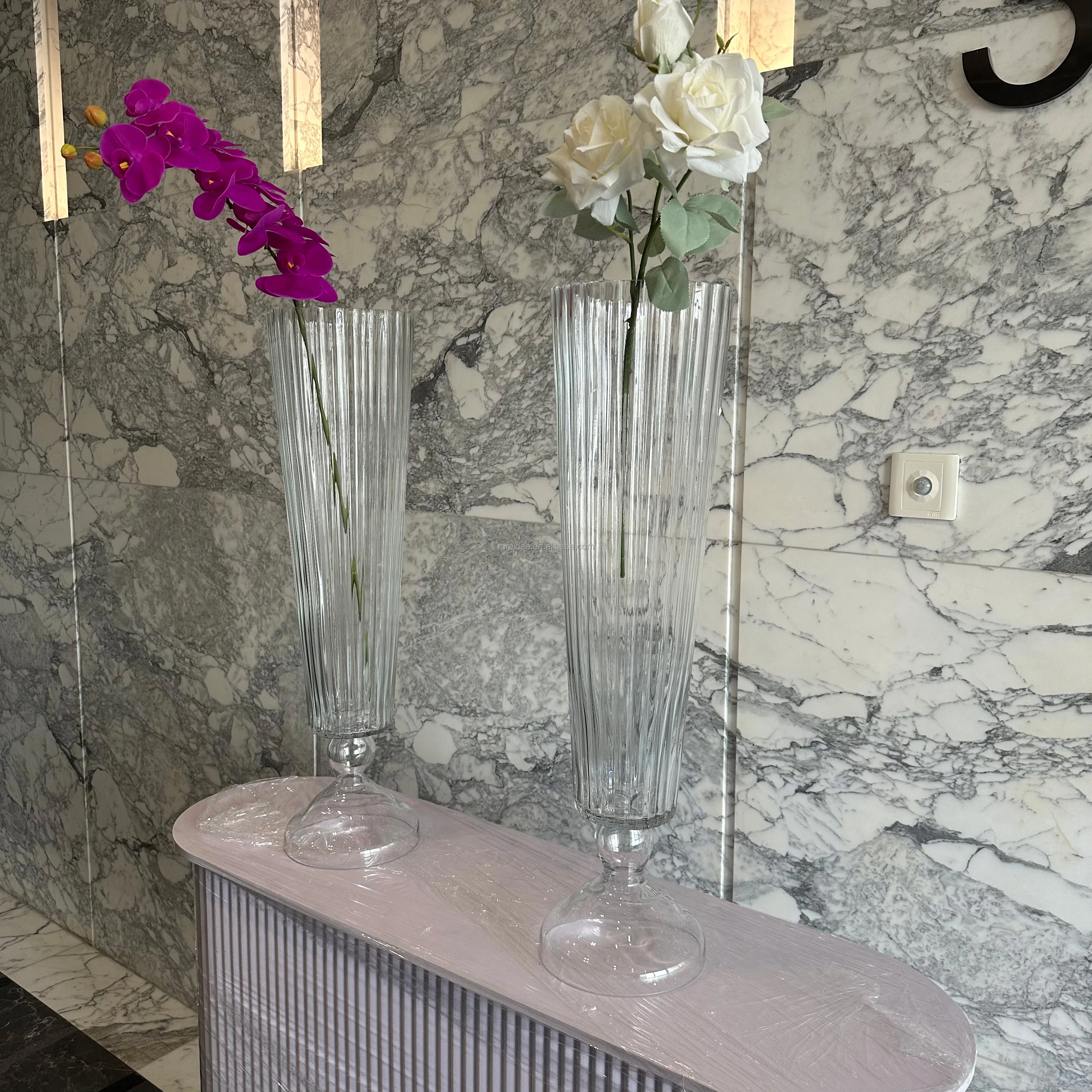 Acrylic Popular Vase Table Centerpiece Flower Holder Wedding Envents Vase