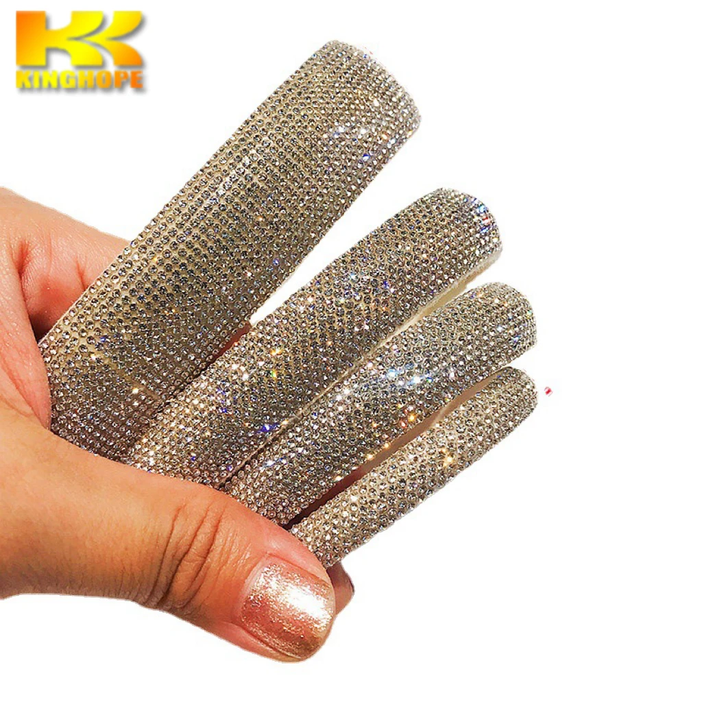 Tiras media cana 17mm y 13mm tenemos envios rhinestone diamond strap rope chinelas for lady sandals upper decoration