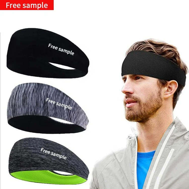 Shuntaixin Unisex Athletic New Running Cycling Fitness Headband For Sweatband Custom Logo Sports Men Head Band Yoga With Logo