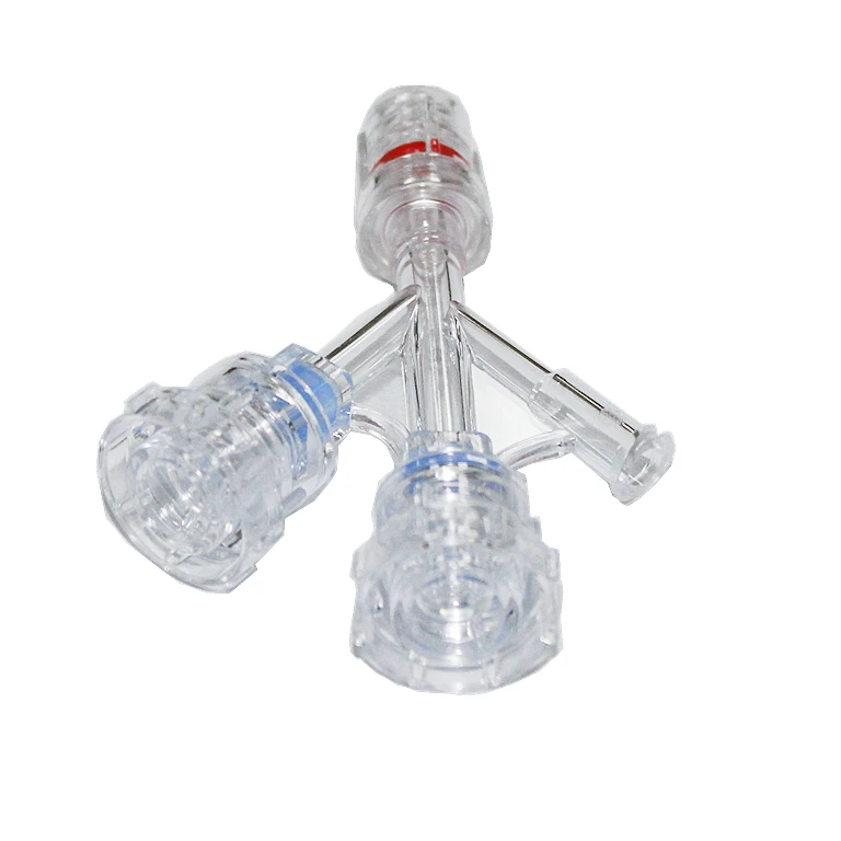 Ortus Nerve Operations Medical Consumables Two Screw Connector W type Connector Hemostasis Valve