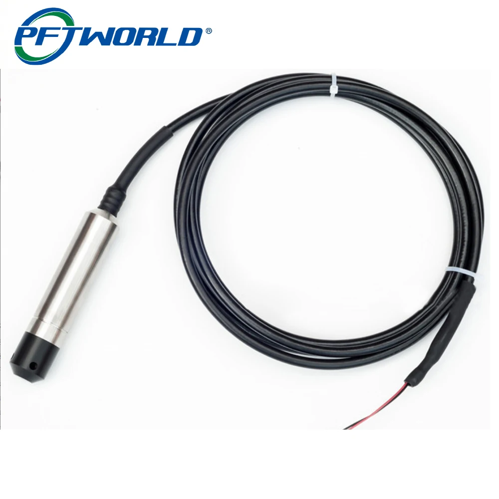 304 316 Stainless Steel Modbus IP68 Waterproof 9-36V DC 2-wire Input Pressure Liquid Level Sensors For Wastewater Treatment