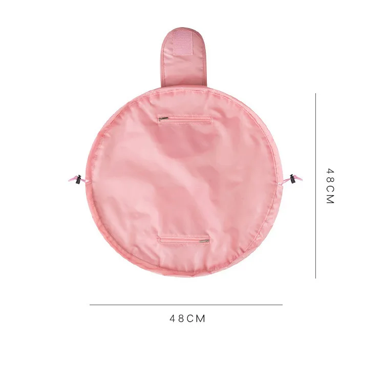 Simple Waterproof Travel Toiletry Makeup Bag Cosmetic Tote Foldable Organizer