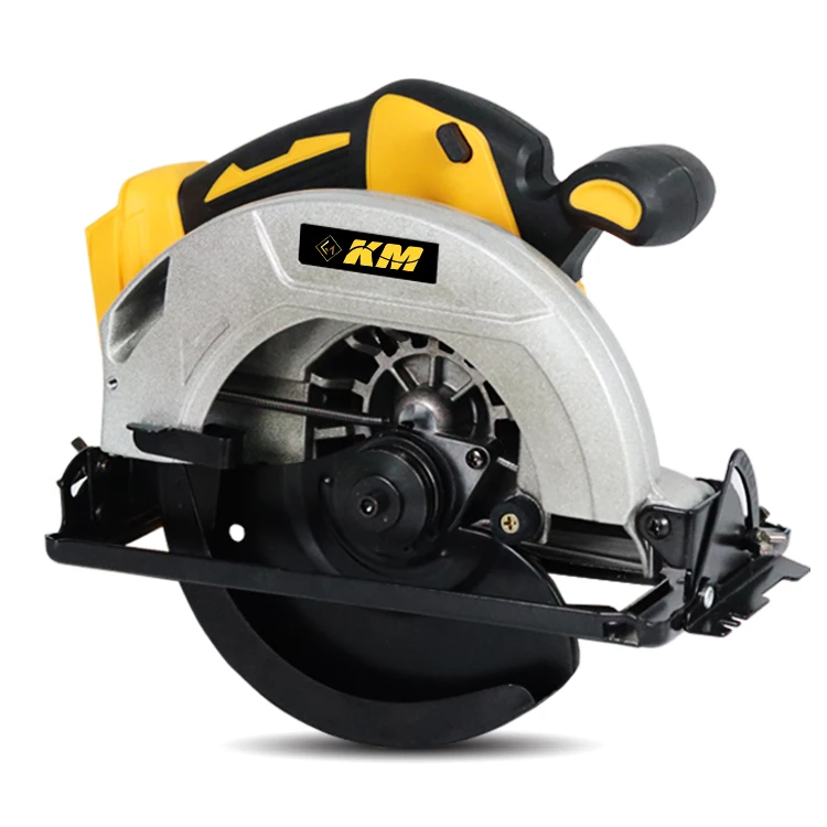 KM Li-ion Battery Cordless 7inch Circular Saw Cutting Machine Portable Brushless Circular saw