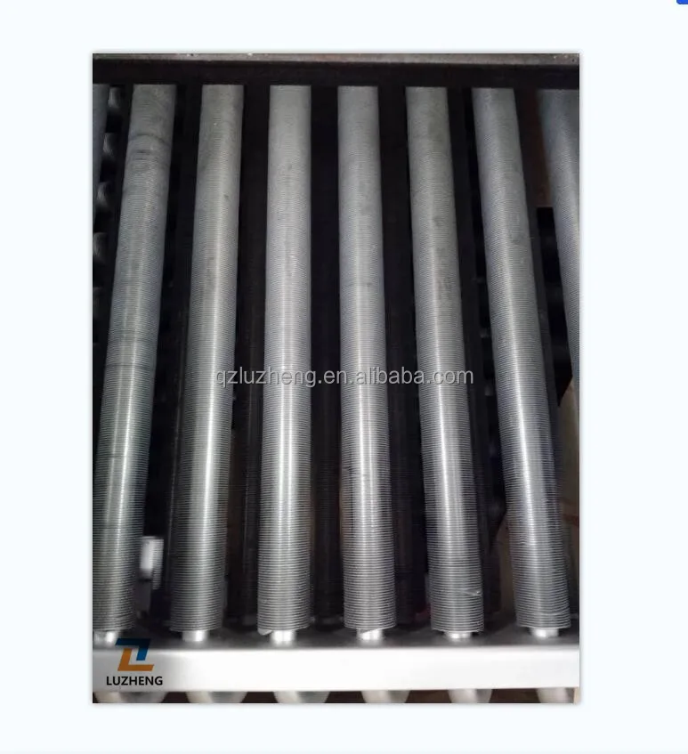 Fin Tube Type Heat Exchanger with Stainless Steel or Copper Finned Aluminum Tube