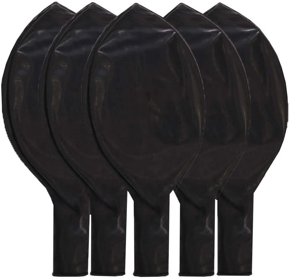 2022 New Arrivals Thick Round Black Balloon Giant Latex Balloons 36 inch for Gender Reveal Surprise Party Decorations