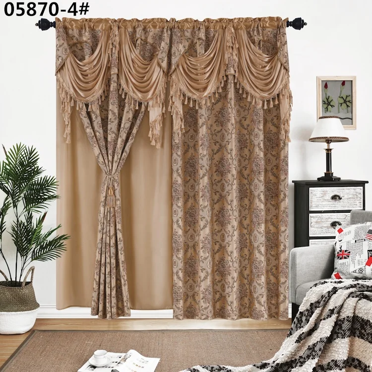 Cortinas por mayoreo grommet european bedroom curtains for home decorate