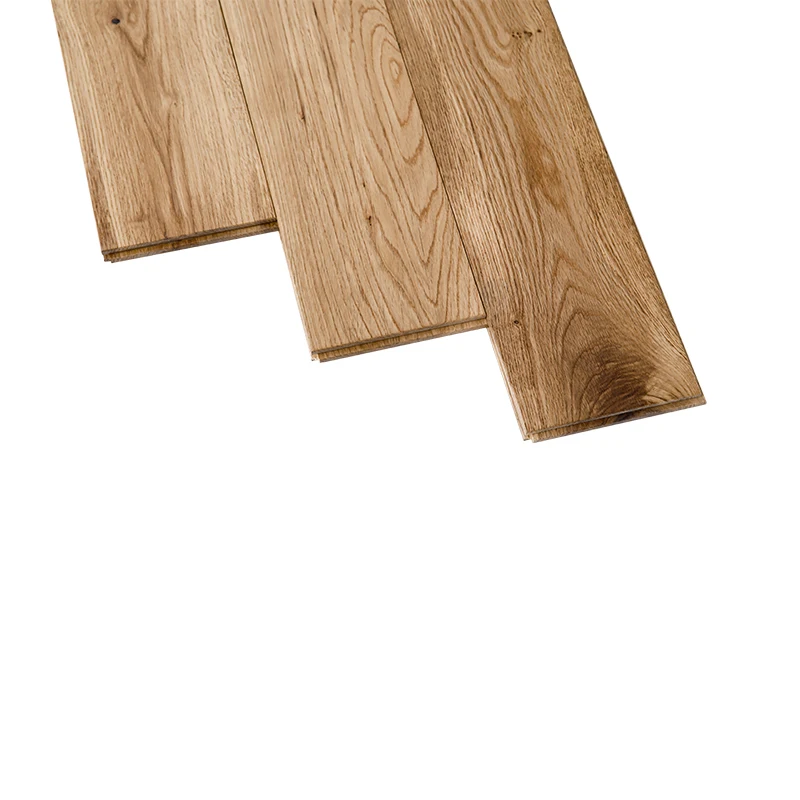 Wholesale solid oak flooring hand-grabbed 18mm wood flooring hardwood
