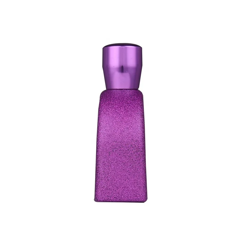 Printing On Perfume Bottles Decorative Oil 30ml 50ml 80ml 100ml Custom Glitter Coating Glass Spray Empty Luxury Perfume Bottle