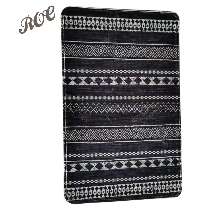 Artificial Cashmere Printed Door Mat Rug