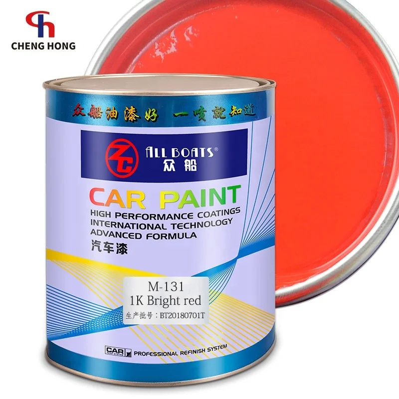 Top coat automobile spray paints car acrylic liquid lacquer red auto paint primer