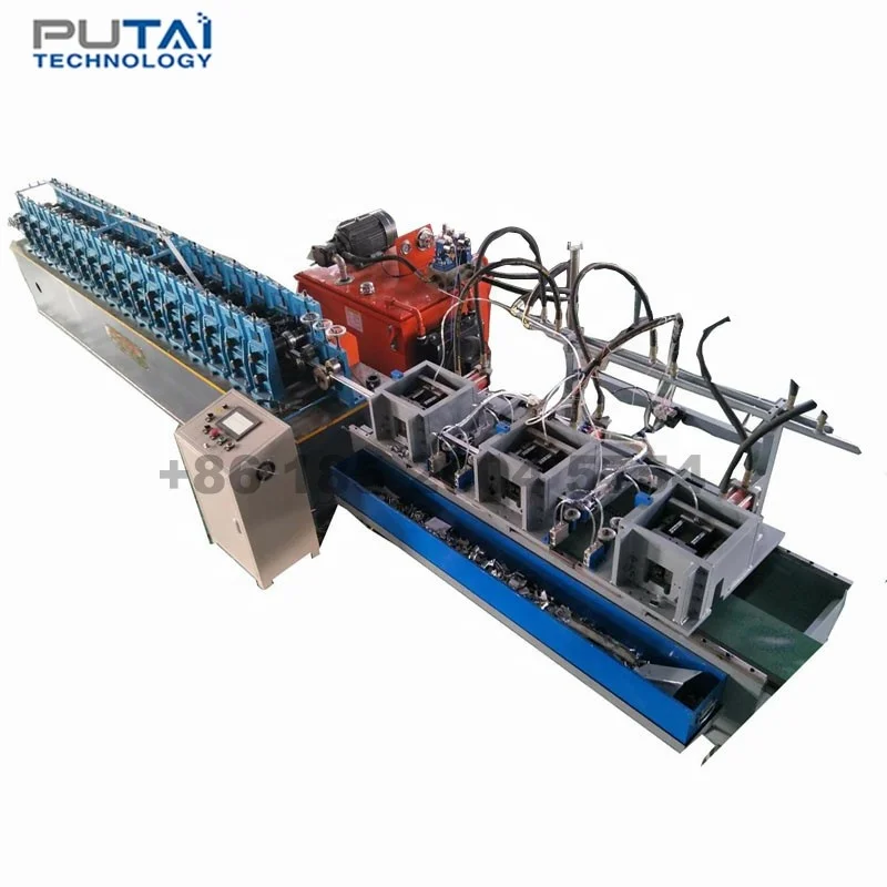 langfang manufacturer tee grid cross tee metal t bar suspended ceiling production line making machine