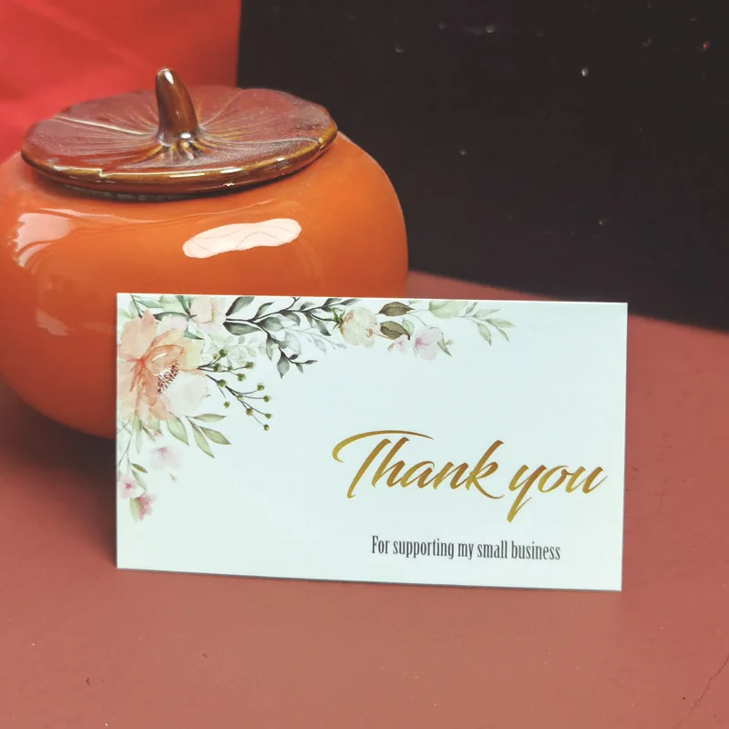 Custom Handmade High Quality Christmas Wedding Birthday Wishes Invitation Mini Greeting Card