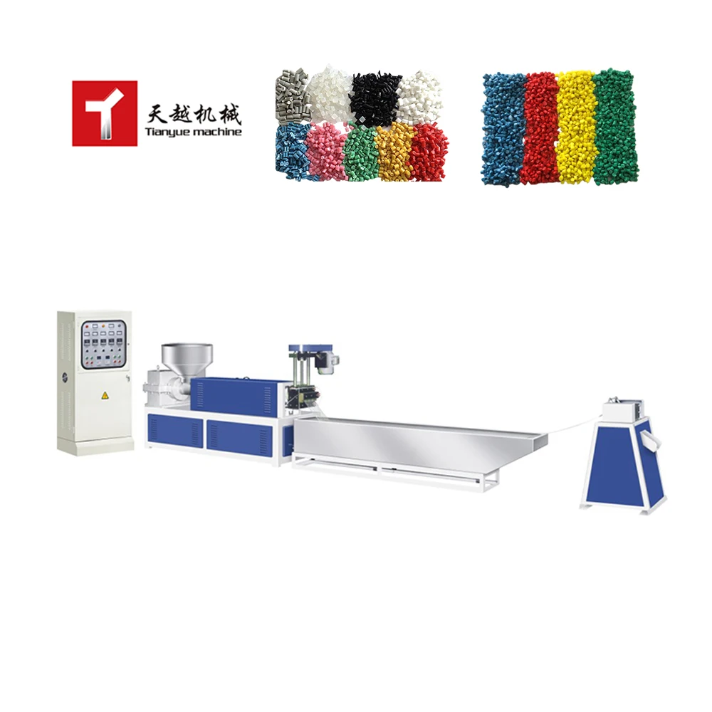 Automatic Air Cooling Plastic Recycling Machine Machine Abs Pp Pe Plastic Grinder Granulator Granule Making Machinery