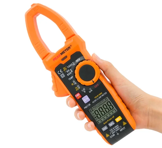  Цифровой зажим PM2128 1000A AC/DC с автоматическим выбором