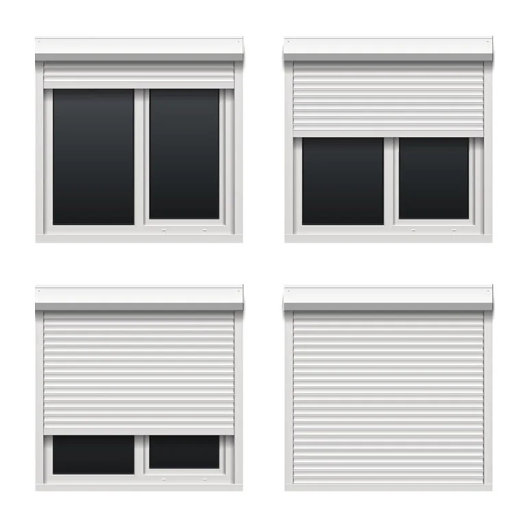 Bullet Proof Burglar Proof Fireproof Wifi Electric Wireless Roller Shutter Window