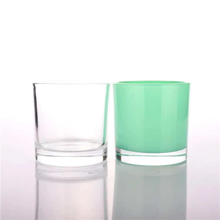 Роскошные пустые бетонные матовые черные стеклянные банки для свечей BOYE с пользовательским логотипом