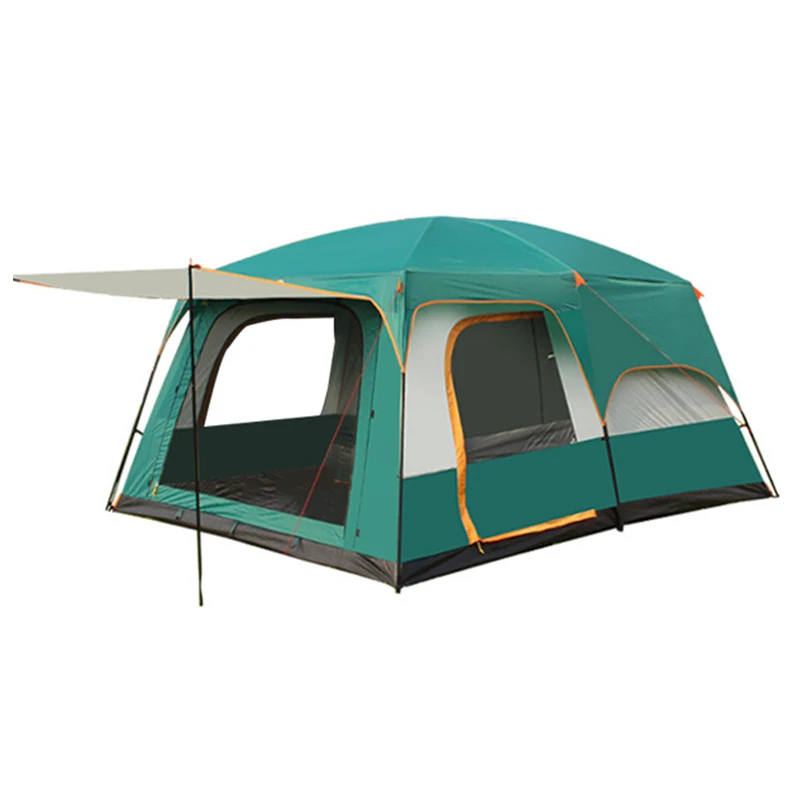 Everich Outdoor 5-8 People Glamping Double Layer Camping Tent Waterproof Outdoor Family Tents Wholesale