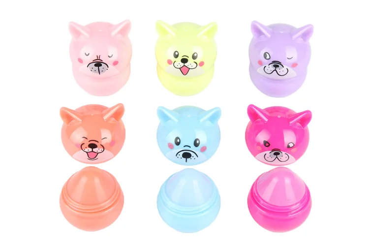 Vegan Lip Care Set Moisturizing Cute Tinted Balm Organic Sugar Cute Lip Blam Balls