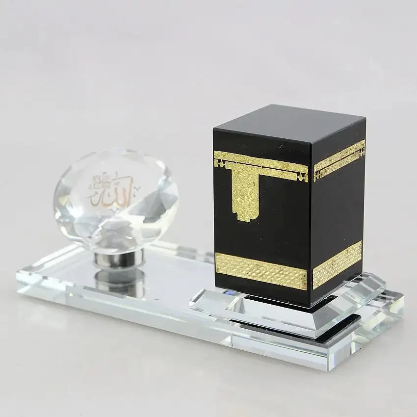2023 Factory Direct New Design the Latest Muslim Hot Kaaba Model Crystal Islamic Gift