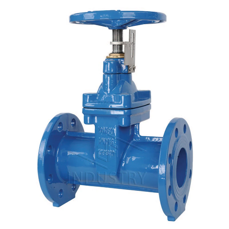New Design Premium DIN3352 / EN 1171 PN10/PN16 Non-Risng Stem Resilient Seated Gate Valve With Position Indicator