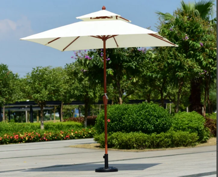 European aluminum sun umbrella promotional beach sunshade umbrella outdoor for garden and villa