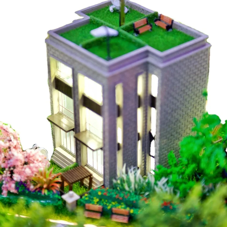 Архитектурная Строительная модель, строительная модель, песочный стол