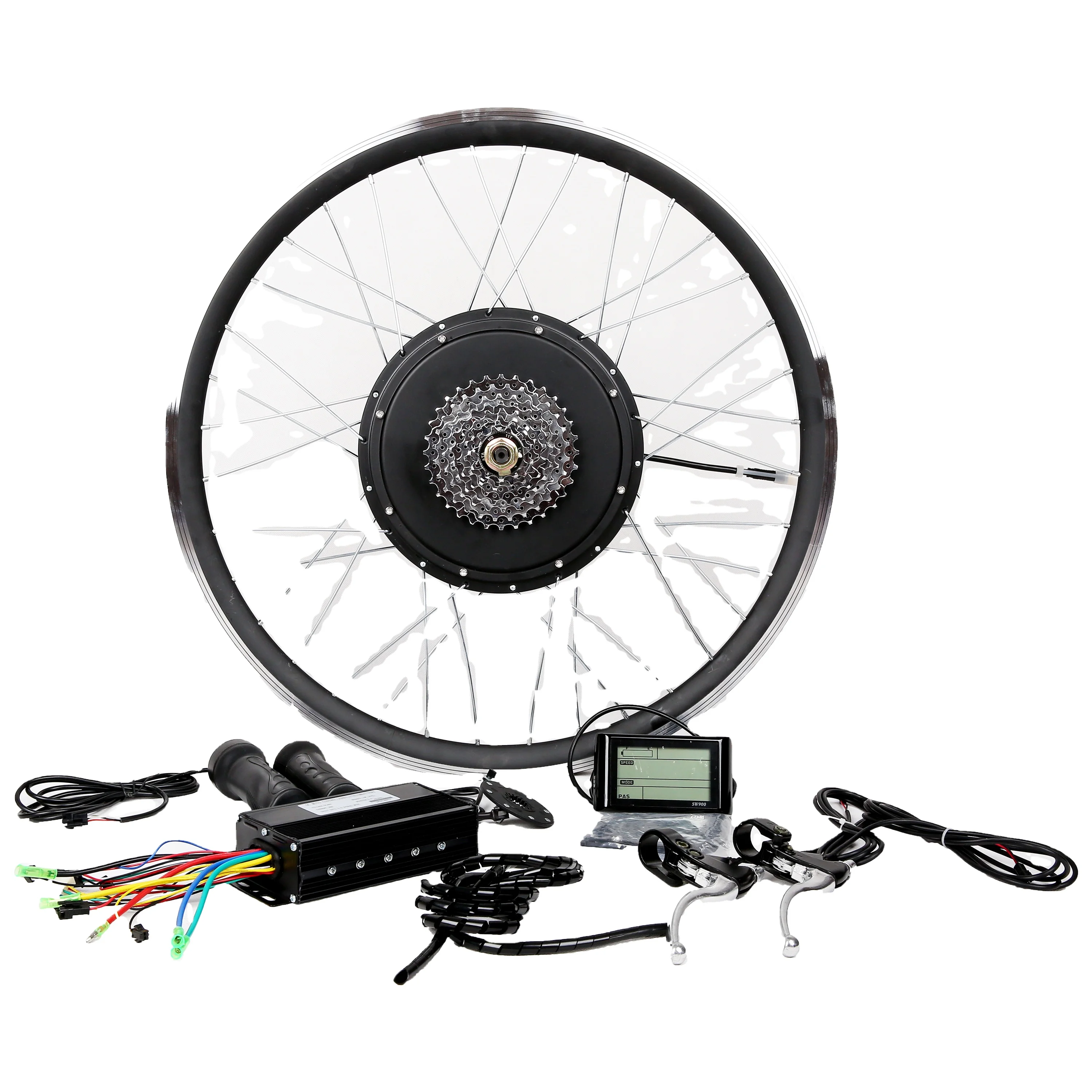 Us Eu Stock Bafan BBSHD Ebike motor Kit 36V 48V 250W 350W 500W 750W 1000W Mid Drive Motor Electric Bike Conversion Kit