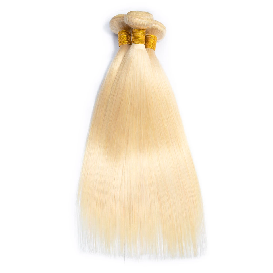 Yeswigs светлые волосы в пучках предварительно окрашенные Омбре 10 А качественные выровненные с кутикулой натуральные 613 бразильские человеческие для наращивания