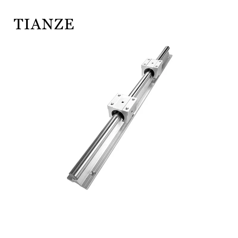 16mm Linear Bearing Rails and Blocks 500mm 1000mm 1500mm 2000mm 3000mm SBR16 Rail SBR16 CNC Guide