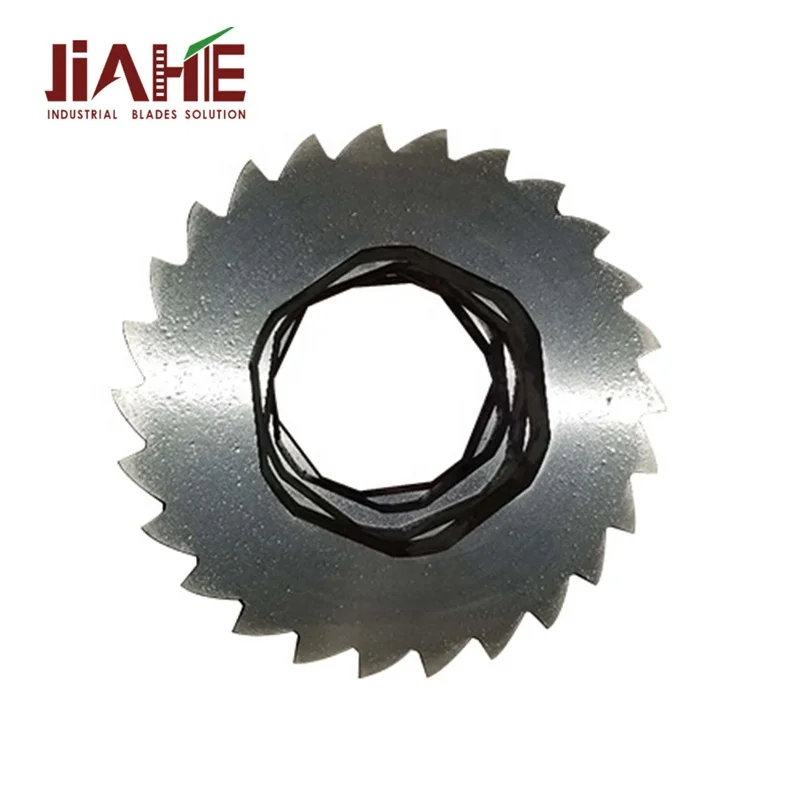 Hot Sale Double Shaft Used Mobile Plastic Shredder Blades Recycling Knives