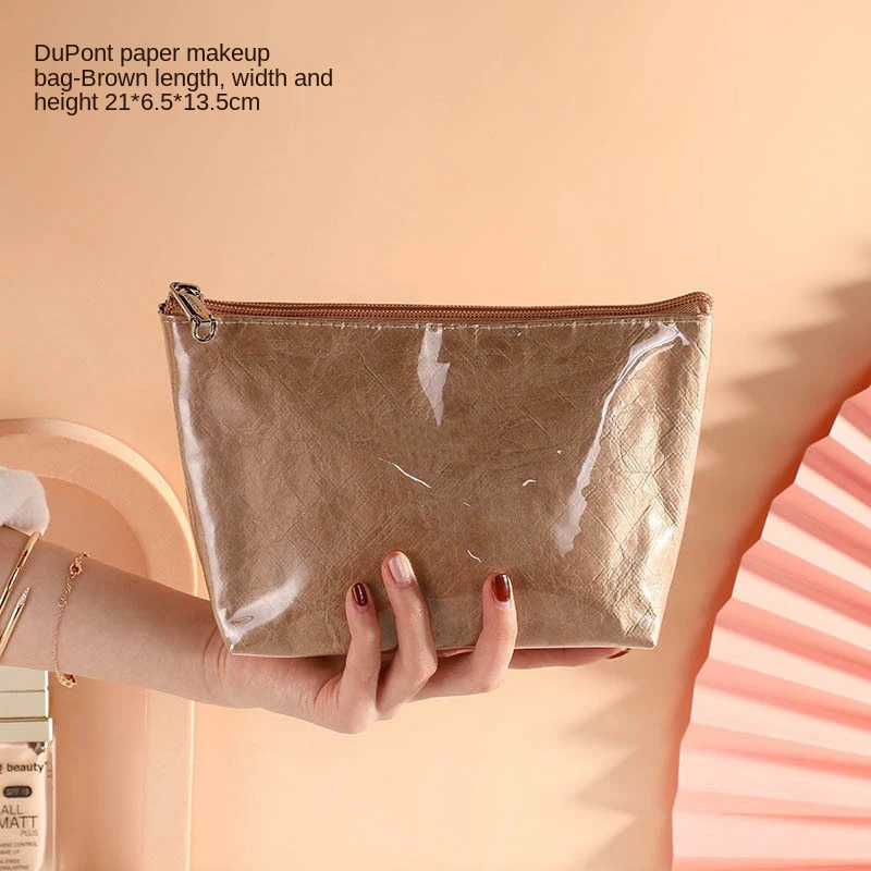 Cases Tyvek Hanging or Pouches Little Girl Fancy Round Drawstring Unique Cosmetic Bag Transparent Pvc Make up Holographic Women