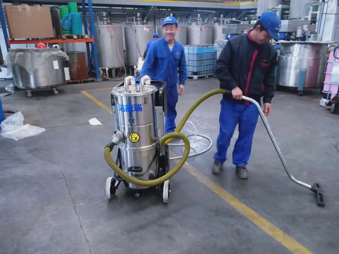 Approved Explosion-proof  No electrical ComponentsIndustrial Vacuum Cleaner